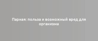 Парная: польза и возможный вред для организма