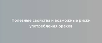 Полезные свойства и возможные риски употребления орехов